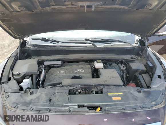 2019 Infiniti QX60 Pure with VIN 5N1DL0MM5KC524862, listed as a Copart auction lot 52144065 with 20,590 mi miles and Salvage title. Bid and sale history available at DreamBid. Image 12.