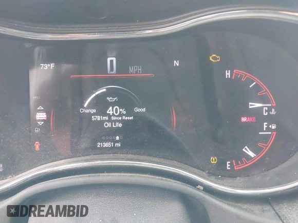 2014 Dodge Durango Citadel with VIN 1C4SDJET5EC314304, listed as a IAAI auction lot 42682540 with 213,651 mi miles and . Bid and sale history available at DreamBid. Image 7.