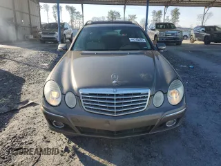 2009 Mercedes-Benz E 350 with VIN WDBUH87X29B445142, listed as a Copart auction lot 41765205 with 212,211 mi miles and Salvage Title. Bid and sale history available at DreamBid. Image 5.