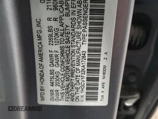 2019 Honda Accord Sport with VIN 1HGCV1F32KA172843, listed as a Copart auction lot 53883485 with 97,525 mi miles and Salvage Title. Bid and sale history available at DreamBid. Image 13.