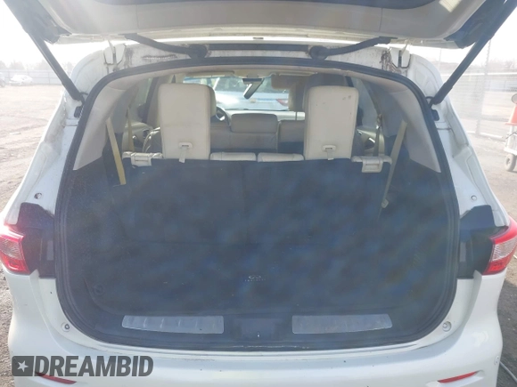 2015 Infiniti QX60 with VIN 5N1AL0MM0FC515589, listed as a IAAI auction lot 41420447 with 172,570 mi miles and . Bid and sale history available at DreamBid. Image 8.
