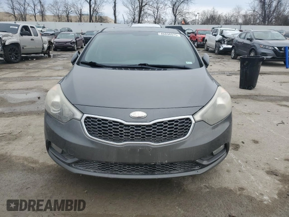 2014 Kia Forte EX with VIN KNAFZ4A81E5078791, listed as a Copart auction lot 46896975 with 148,551 mi miles and Salvage Title. Bid and sale history available at carsss.com. Image 5.