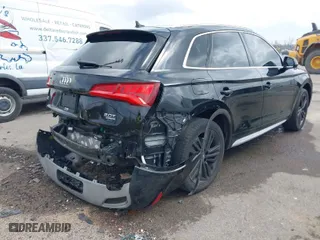 2018 Audi Q5 Premium Plus with VIN WA1BNAFY0J2179413, listed as a IAAI auction lot 41791480 with 50,481 mi miles. Bid and sale history available at carsss.com. Image 4.