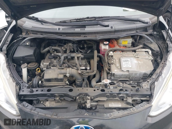 2017 Toyota Prius One with VIN JTDKDTB32H1597017, listed as a IAAI auction lot 42030182 with 56,461 mi miles and . Bid and sale history available at carsss.com. Image 10.