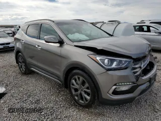 2017 Hyundai Santa Fe Ultimate с VIN 5XYZWDLA8HG496723, выставлен на аукционе Copart как лот 60259005 с пробегом 77 849 миль миль и Списание • Salvage title. История ставок и продаж доступна на DreamBid. Изображение 4.