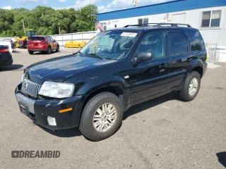 2005 Mercury Mariner Luxury with VIN 4M2YU571X5DJ06663, listed as a Copart auction lot 62763855 with 192,101 mi miles and Salvage title. Bid and sale history available at DreamBid. Image 1.