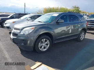 2012 Chevrolet Equinox LT w/1LT with VIN 2GNFLEEK0C6338638, listed as a IAAI auction lot 41946906 with 123,129 mi miles. Bid and sale history available at carsss.com. Image 2.