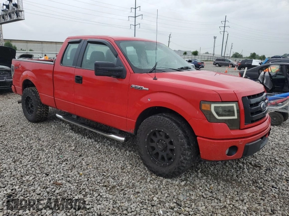 2010 Ford F-150 XL with VIN 1FTEX1CW2AFA98373, listed as a Copart auction lot 63104295 with 224,355 mi miles and Clean title. Bid and sale history available at DreamBid. Image 4.