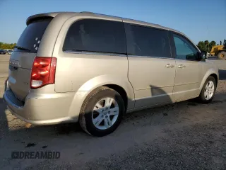 2013 Dodge Grand Caravan Crew with VIN 2C4RDGDG4DR567707, listed as a Copart auction lot 52731005 with 210,359 mi miles and Salvage Title. Bid and sale history available at DreamBid. Image 3.