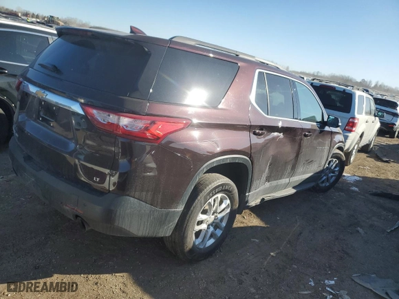 2020 Chevrolet Traverse LT Leather with VIN 1GNEVHKW5LJ176250, listed as a Copart auction lot 44554265 with 101,887 mi miles and Salvage Title. Bid and sale history available at carsss.com. Image 3.