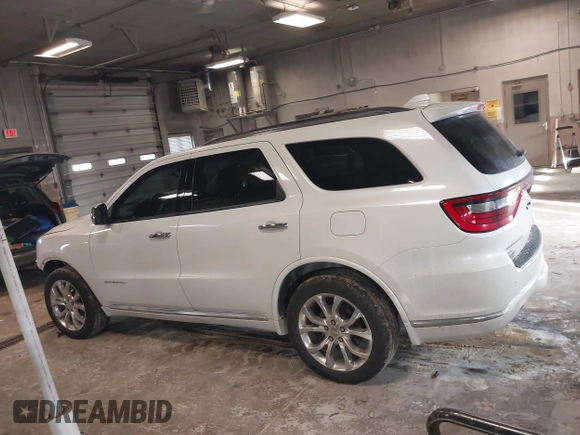 2017 Dodge Durango Citadel with VIN 1C4RDJEGXHC652853, listed as a IAAI auction lot 41631921 with 110,427 mi miles and . Bid and sale history available at carsss.com. Image 15.