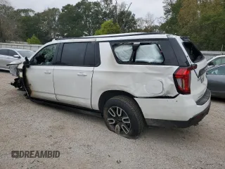 2024 GMC Yukon XL AT4 with VIN 1GKS2HKD1RR385020, listed as a Copart auction lot 82573604 with Not Provided miles and Salvage Title. Bid and sale history available at carsss.com. Image 2.