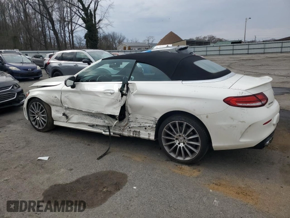 2019 Mercedes-Benz C 43 AMG with VIN WDDWK6EB4KF836501, listed as a Copart auction lot 49999575 with Not provided miles and Salvage title. Bid and sale history available at DreamBid. Image 2.