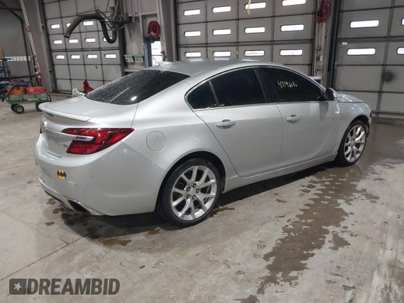 2016 Buick Regal GS with VIN 2G4GU5GX9G9104551, listed as a IAAI auction lot 41196186 with 119,118 mi miles. Bid and sale history available at carsss.com. Image 4.