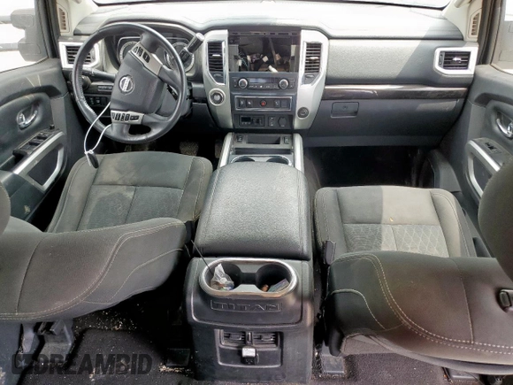 2016 Nissan Titan Platinum Reserve с VIN 1N6BA1F21GN513109, выставлен на аукционе Copart как лот 56116825 с пробегом 94 263 миль миль и Чистый • Clean title. История ставок и продаж доступна на DreamBid. Изображение 8.