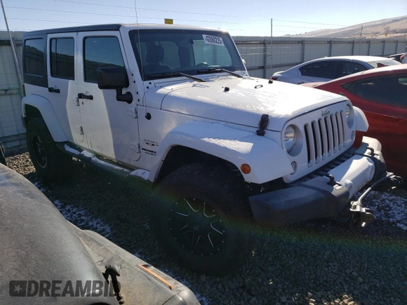 2016 Jeep Wrangler Unlimited 75th Anniversary with VIN 1C4HJWEG3GL185999, listed as a Copart auction lot 42060225 with 112,769 mi miles and Salvage title. Bid and sale history available at DreamBid. Image 4.