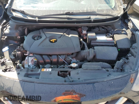 2013 Hyundai Elantra GT with VIN KMHD35LE0DU109422, listed as a Copart auction lot 75534324 with 0 mi miles and Salvage Title. Bid and sale history available at carsss.com. Image 11.