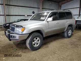 1999 Toyota Land Cruiser with VIN JT3HT05J2X0049288, listed as a Copart auction lot 42304455 with 255,285 mi miles and Salvage Title. Bid and sale history available at carsss.com. Image 1.