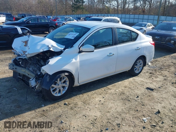 2019 Nissan Versa SV z VIN 3N1CN7AP4KL802692, wystawiony jako IAAI lot #41491391 z przebiegiem Nie podano mil oraz . Historia ofert i sprzedaży dostępna na DreamBid. Obrazek 17.