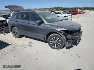 2022 Volkswagen Tiguan S with VIN 3VV1B7AX4NM050232, listed as a Copart auction lot 73802094 with 53,175 mi miles and Salvage Title. Bid and sale history available at carsss.com. Image 4.