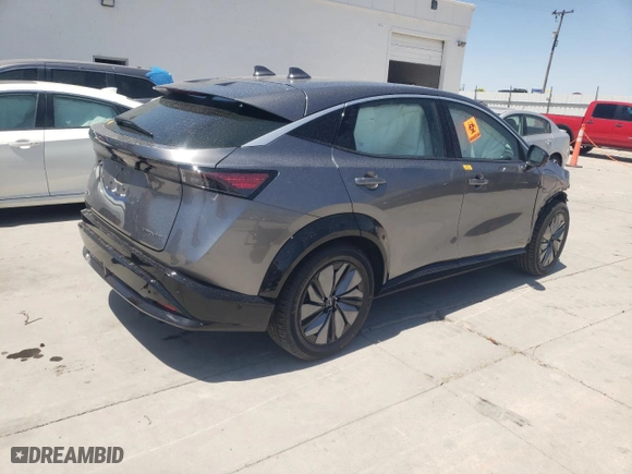 2023 Nissan ARIYA PREMIERE with VIN JN1BF0BA2PM404713, listed as a Copart auction lot 61339404 with 0 mi miles and Salvage Title. Bid and sale history available at carsss.com. Image 3.