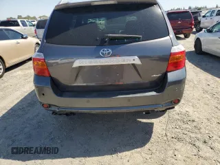 2010 Toyota Highlander Limited with VIN 5TDDK3EH6AS002572, listed as a Copart auction lot 55989285 with 197,536 mi miles and Salvage title. Bid and sale history available at DreamBid. Image 6.