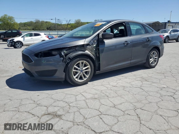 2018 Ford Focus SE with VIN 1FADP3F25JL214690, listed as a Copart auction lot 53538425 with 139,650 mi miles and Salvage title. Bid and sale history available at DreamBid. Image 1.
