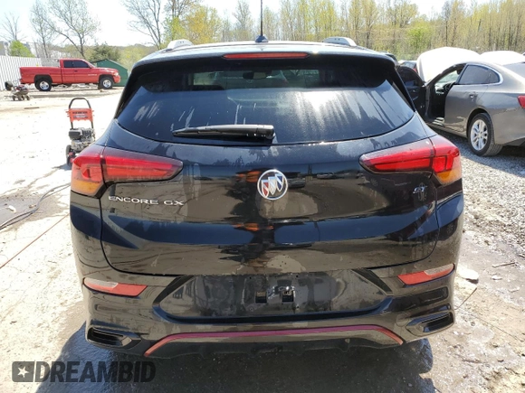 2023 Buick Encore GX Select with VIN KL4MMDSL4PB002749, listed as a Copart auction lot 51481965 with 31,858 mi miles and Salvage title. Bid and sale history available at DreamBid. Image 6.
