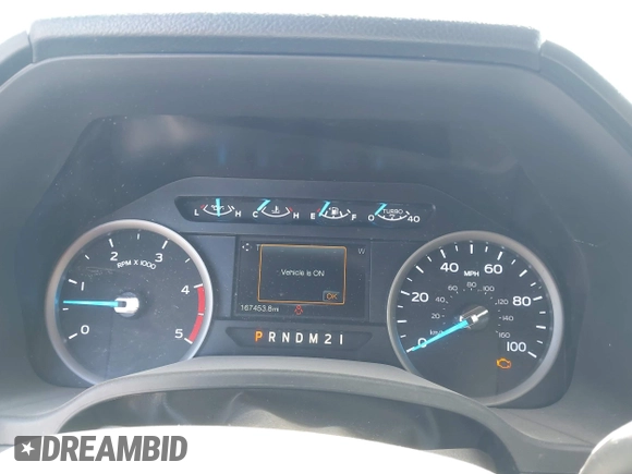 2019 Ford F-250 XL with VIN 1FT7W2BT9KEG02613, listed as a IAAI auction lot 42594640 with 167,453 mi miles and . Bid and sale history available at DreamBid. Image 6.