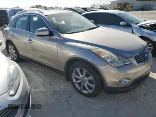 2008 Infiniti EX Journey with VIN JNKAJ09E18M303825, listed as a Copart auction lot 76074034 with 147,775 mi miles and Salvage Title. Bid and sale history available at DreamBid. Image 4.