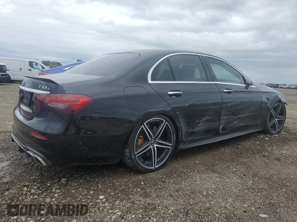 2021 Mercedes-Benz E 63 S AMG with VIN W1KZF8KB4MA997318, listed as a Copart auction lot 65971285 with 45,224 mi miles and Non repairable. Bid and sale history available at DreamBid. Image 3.