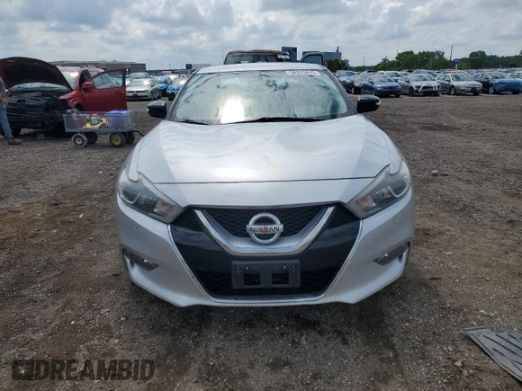 2016 Nissan Maxima SL with VIN 1N4AA6AP3GC376285, listed as a Copart auction lot 58375815 with 116,722 mi miles and Salvage title. Bid and sale history available at DreamBid. Image 5.