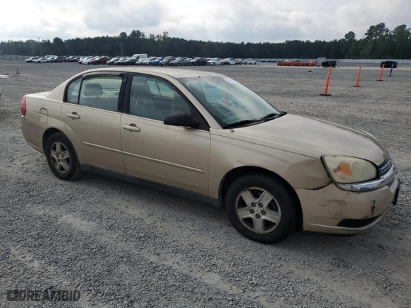 2005 Chevrolet Malibu LS with VIN 1G1ZT52825F254014, listed as a Copart auction lot 73671974 with 120,480 mi miles and Salvage Title. Bid and sale history available at carsss.com. Image 4.