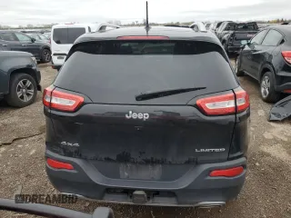 2015 Jeep Cherokee Limited with VIN 1C4PJMDSXFW759064, listed as a Copart auction lot 53570035 with 153,747 mi miles and Salvage Title. Bid and sale history available at DreamBid. Image 6.