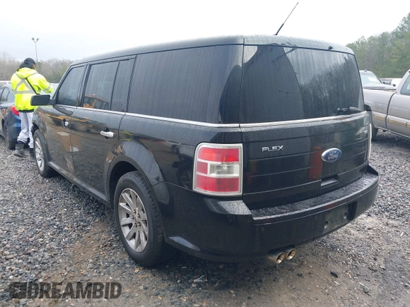 2009 Ford Flex SEL with VIN 2FMDK52C49BA03748, listed as a IAAI auction lot 41530749 with 220,190 mi miles. Bid and sale history available at carsss.com. Image 3.