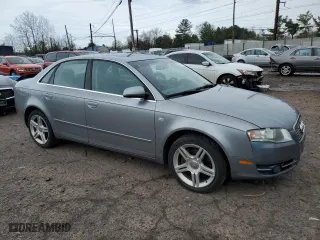 2007 Audi A4 2.0T with VIN WAUDF78E07A116311, listed as a Copart auction lot 52543425 with 112,099 mi miles and Salvage Title. Bid and sale history available at carsss.com. Image 4.