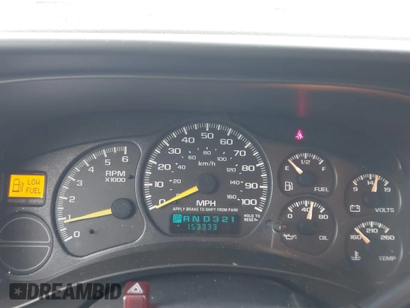 2000 Chevrolet Silverado 1500 with VIN 1GCEK14W2YE201658, listed as a IAAI auction lot 41712498 with 153,333 mi miles. Bid and sale history available at carsss.com. Image 7.