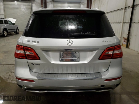 2015 Mercedes-Benz M 350 with VIN 4JGDA5HB8FA491448, listed as a Copart auction lot 44915015 with 114,121 mi miles and Salvage title. Bid and sale history available at DreamBid. Image 6.