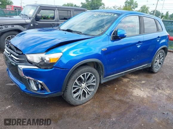 2018 Mitsubishi Outlander SE with VIN JA4AR3AW6JU000961, listed as a IAAI auction lot 42720633 with 124,554 mi miles and . Bid and sale history available at DreamBid. Image 18.