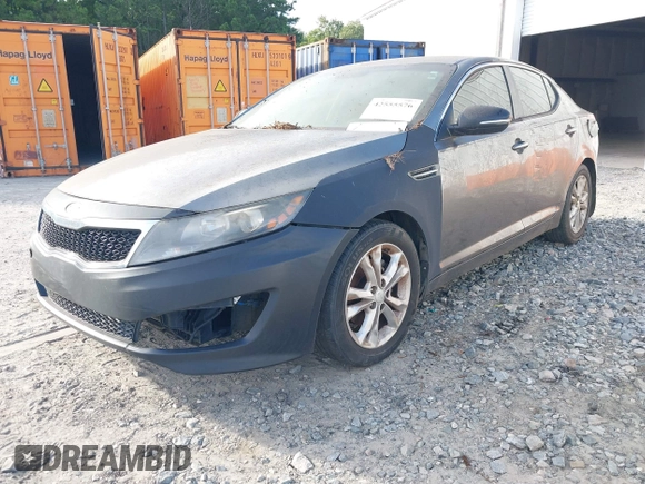 2013 Kia Optima EX with VIN 5XXGN4A73DG091000, listed as a IAAI auction lot 42555576 with 190,848 mi miles and . Bid and sale history available at DreamBid. Image 2.