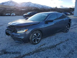 2022 Honda Insight EX with VIN 19XZE4F56NE011358, listed as a Copart auction lot 44727035 with 52,997 mi miles and Salvage Title. Bid and sale history available at carsss.com. Image 1.