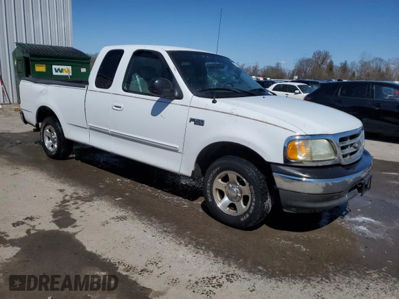 2003 Ford F-150 XL with VIN 2FTRX17283CB07200, listed as a Copart auction lot 53805625 with 85,805 mi miles and Salvage Title. Bid and sale history available at carsss.com. Image 4.