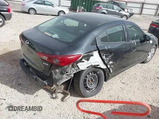 2014 Mazda 3 i Sport with VIN 3MZBM1U77EM108482, listed as a IAAI auction lot 41737005 with 143,689 mi miles. Bid and sale history available at carsss.com. Image 4.