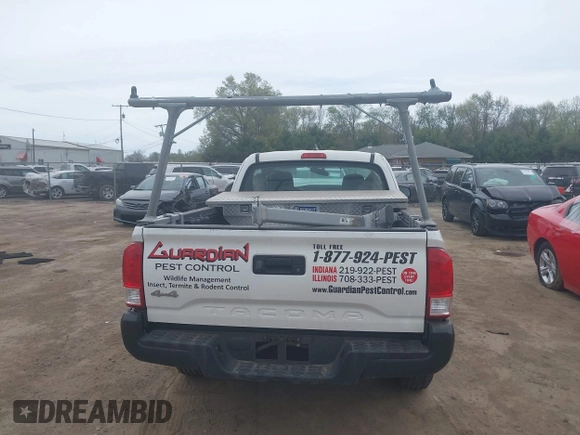 2017 Toyota Tacoma SR with VIN 5TFSX5EN8HX050735, listed as a IAAI auction lot 42156396 with 258,227 mi miles and . Bid and sale history available at DreamBid. Image 16.