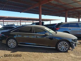 2019 Audi A8 L with VIN WAU8DAF83KN002810, listed as a IAAI auction lot 41588169 with 64,323 mi miles. Bid and sale history available at carsss.com. Image 14.
