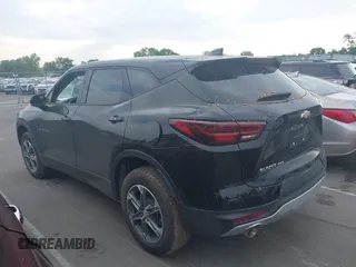 2025 Chevrolet Blazer LT with VIN 3GNKBHR43SS184196, listed as a IAAI auction lot 42223399 with 3,656 mi miles and . Bid and sale history available at DreamBid. Image 14.
