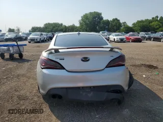 2013 Hyundai Genesis Coupe R-Spec z VIN KMHHU6KJ7DU101207, wystawiony jako Copart lot #60152565 z przebiegiem 67 807 mil mil oraz Szkoda całkowita • Salvage title. Historia ofert i sprzedaży dostępna na DreamBid. Obrazek 6.