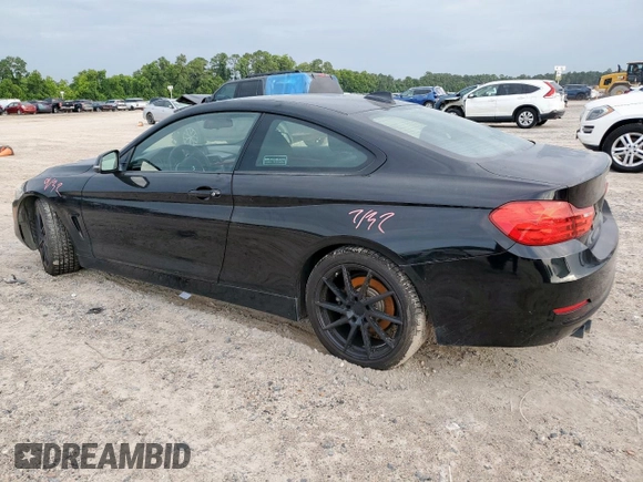 2014 BMW 4 Series 428i with VIN WBA3N7C52EK221073, listed as a Copart auction lot 63798085 with 101,862 mi miles and Salvage title. Bid and sale history available at DreamBid. Image 2.