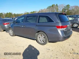 2016 Honda Odyssey EX-L with VIN 5FNRL5H63GB063528, listed as a IAAI auction lot 41757826 with 137,355 mi miles and . Bid and sale history available at DreamBid. Image 3.