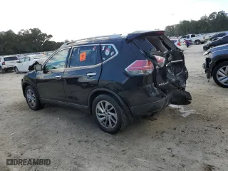2015 Nissan Rogue SL with VIN 5N1AT2MV5FC769318, listed as a Copart auction lot 80272594 with 158,155 mi miles and Salvage Title. Bid and sale history available at carsss.com. Image 2.